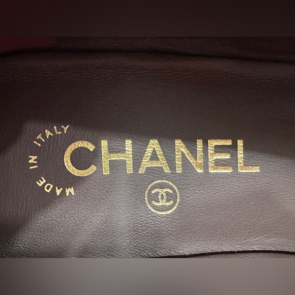 2024 CHANEL BLACK QUILTED LEATHER BALLET FLATS BALLERINA SHOES 37 NEW - Picture 10 of 12